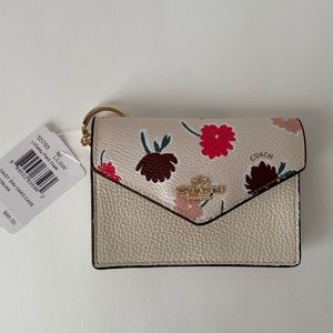 Coach envelope card case, nwt